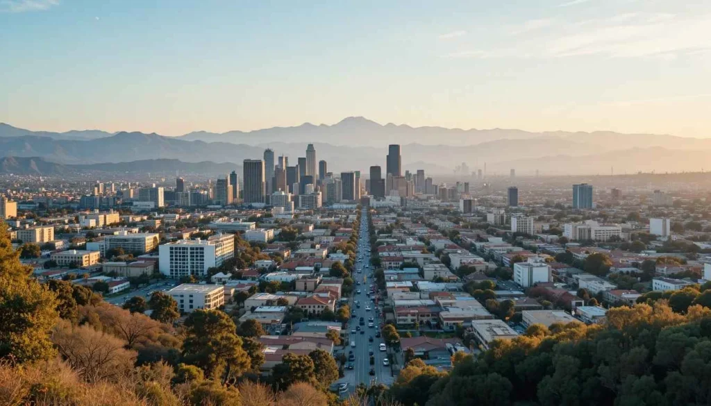 Los Angeles and San Bernardino County